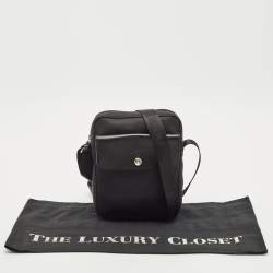 Longchamp Black Nylon Crossbody Bag