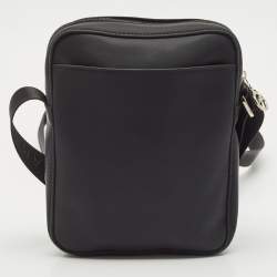 Longchamp Black Nylon Crossbody Bag