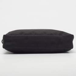 Pre Owned Longchamp Boxford Medium Black Nylon Camera Bag