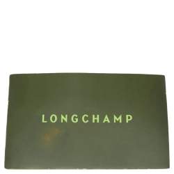 Pre Owned Longchamp Black Leather Le Foulonne Belt Bag