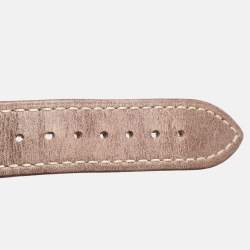 Pre Owned Longines Black Stainless Steel Avigation BigEye L2.816.4 Automatic Leather Wristlet Men's Wristwatch 40.5 mm