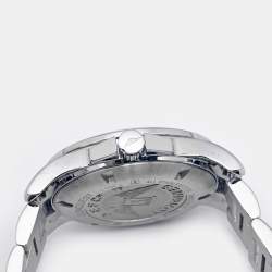 Pre Owned Longines Conquest L3.759.4.96.6 Blue Dial Stainless Steel Men's Wristwatch 41 mm