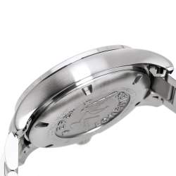 Pre Owned Longines Silver Stainless Steel Conquest V.H.P. L3.716.4.76.6 Men's Wristwatch 41 mm