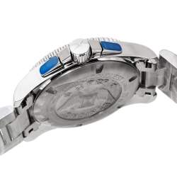 Pre Owned Longines Blue Stainless Steel Hydro Conquest L3.643.4.96.6 Men's Wristwatch 41 mm