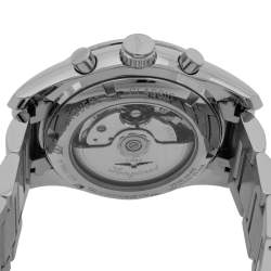 Pre Owned Longines Black Stainless Steel Conquest Classic L2.786.4.56.6 Men's Wristwatch 41 mm