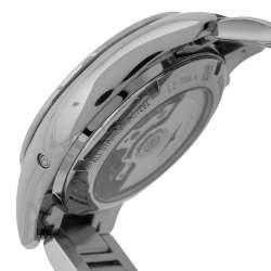 Pre Owned Longines Black Stainless Steel Conquest Classic L2.786.4.56.6 Men's Wristwatch 41 mm