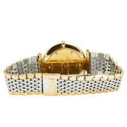 Pre Owned Longines Champagne Two-Tone Stainless Steel La Grande Classique De Longines L4.635.2 Men's Wristwatch 33 mm