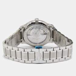 Longines Silver Stainless Steel Master Collection L2.628.4 Men's Wristwatch 38.5 MM