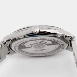 Longines Silver Stainless Steel Master Collection L2.628.4 Men's Wristwatch 38.5 MM