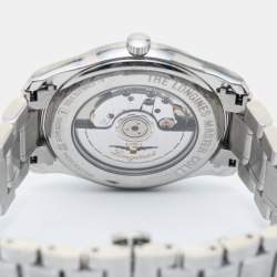 Pre Owned Longines Silver Stainless Steel Master Collection L2.793.4 Men's Wristwatch 40 mm