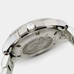 Pre Owned Longines Black Stainless Steel Hydro Conquest L3.740.4.56.6 Men's Wristwatch 41 mm