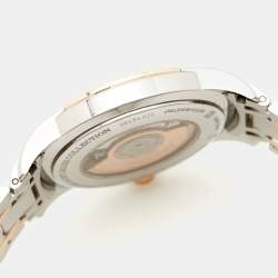 Pre Owned Longines SIlver 18K Rose Gold Stainless Steel Saint-Imier Collection L2.766.5.79.7 Men's Wristwatch 41 mm