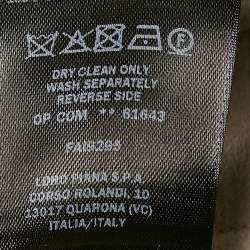 Pre Owned Loro Piana Beige Cashmere Zip-Up Rain System Jacket XXXL