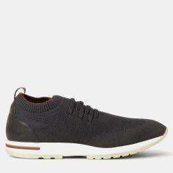 Pre Owned Loro Piana 360 LP Flexy Walk 41 Eigengrau Wool Sneakers
