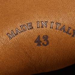 Pre Owned Loro Piana Brown Suede Summer Walk Slip On Loafers Size 43