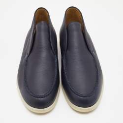 Pre Owned Loro Piana Beige Suede Open Walk Chukka Boots Size 45