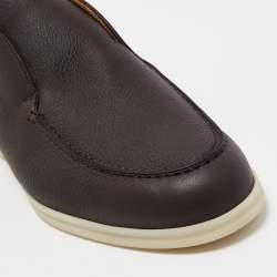 Pre Owned Loro Piana Beige Suede Open Walk Chukka Boots Size 45