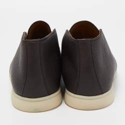 Pre Owned Loro Piana Beige Suede Open Walk Chukka Boots Size 45