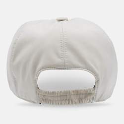 Loro Piana Beige Synthetic Storm System Baseball Cap L