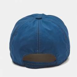 Loro Piana Teal Blue Storm System Synthetic Baseball Cap XL