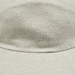 Pre Owned Loro Piana Grey Baby Cashmere Cap M