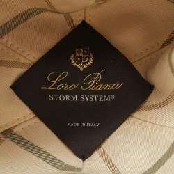 مملوكة مسبقًا قبعة بيسبول من لورو بيانا مصنوعة من الألياف الدقيقة بنظام العواصف باللون الأزرق بحجم متوسط