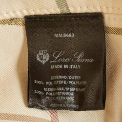 مملوكة مسبقًا قبعة بيسبول من لورو بيانا مصنوعة من الألياف الدقيقة بنظام العواصف باللون الأزرق بحجم متوسط