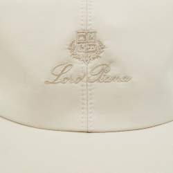 Pre Owned Loro Piana Beige Synthetic Storm System Baseball Cap S