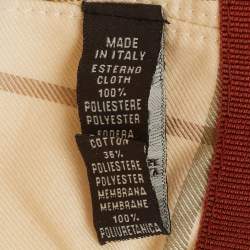 Pre Owned Loro Piana Beige Synthetic Storm System Baseball Cap S