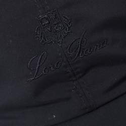 Pre Owned Loro Piana Navy Blue Storm System Baseball Cap