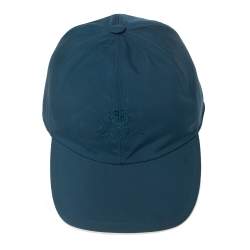 Pre Owned Loro Piana Navy Blue Storm System Baseball Cap XL