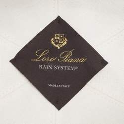 Pre Owned Loro Piana Blue Linen Cotton Rain System Cap M
