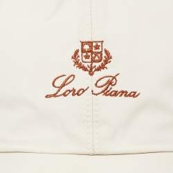 Pre Owned Loro Piana Beige Storm System Baseball Cap L