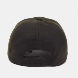 Pre Owned Loro Piana Black Cashmere-Storm System Baseball Cap XL
