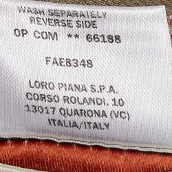 Pre Owned Loro Piana Green Cotton Shorts 3XL