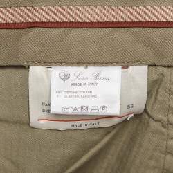 Pre Owned Loro Piana Green Cotton Shorts 3XL