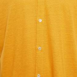 Loro Piana Yellow Flax Polo T-Shirt 3XL