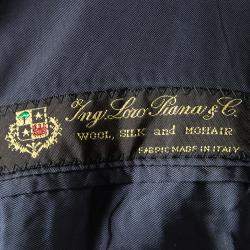  Loro Piana Navy Blue Wool Renoma Blazer 3XL