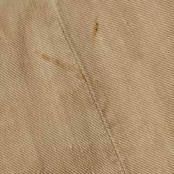 Pre Owned Loro Piana Beige Cotton Straight Leg Pants S