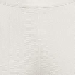 مملوكة مسبقًا Loro Piana Ivory Stretch Knit Trousers S 