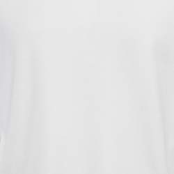 Pre Owned Loro Piana White Cotton Crew Neck T-Shirt XL