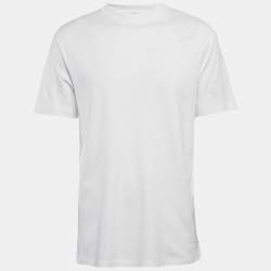 Pre Owned Loro Piana White Cotton Crew Neck T-Shirt XL