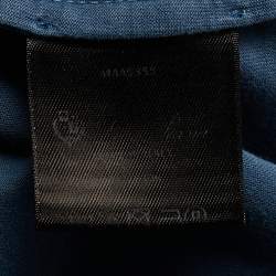 Pre Owned Loro Piana Blue Cotton Crew Neck T-Shirt M