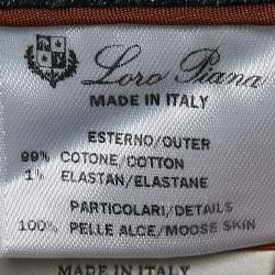 Pre Owned Loro Piana Blue Denim Jeans M Waist 33"
