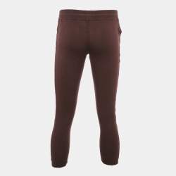 Loro Piana Burgundy Cashmere Blend Balfour Trousers S