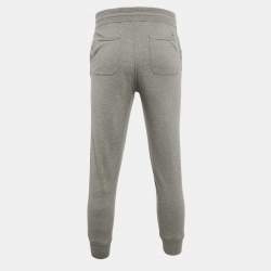 Pre Owned Loro Piana Grey Cashmere Sweatpants M