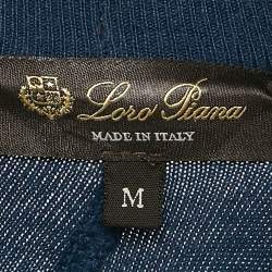 Pre Owned Loro Piana Blue Cashmere Blend Leasure Trousers M