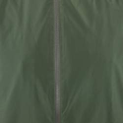 Pre Owned Loro Piana Green Nylon Zip-Up Bomber Jacket L