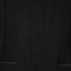 Pre Owned Loro Piana Black Cashmere Jacket S