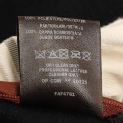 Pre Owned Loro Piana Black Cashmere Jacket S